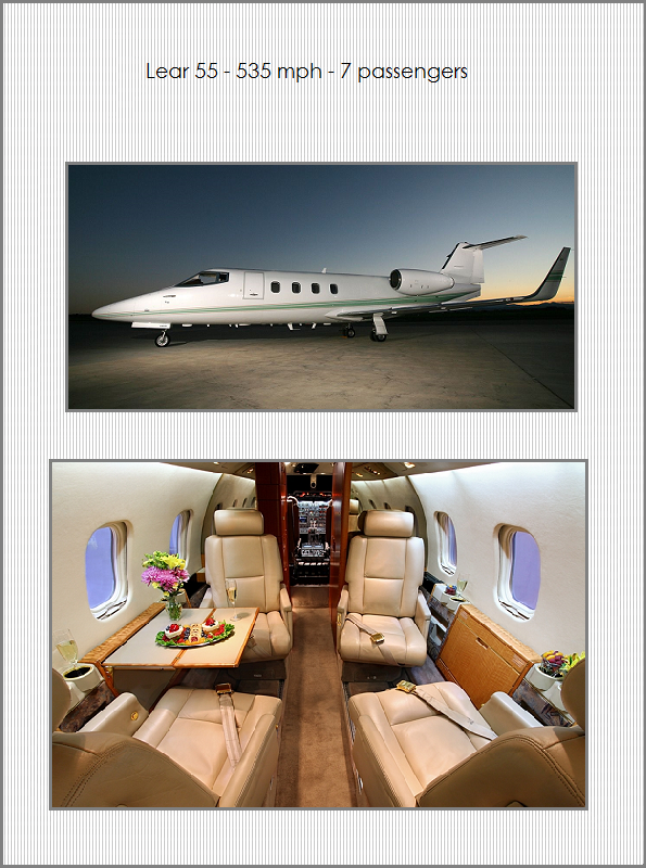 charter jets